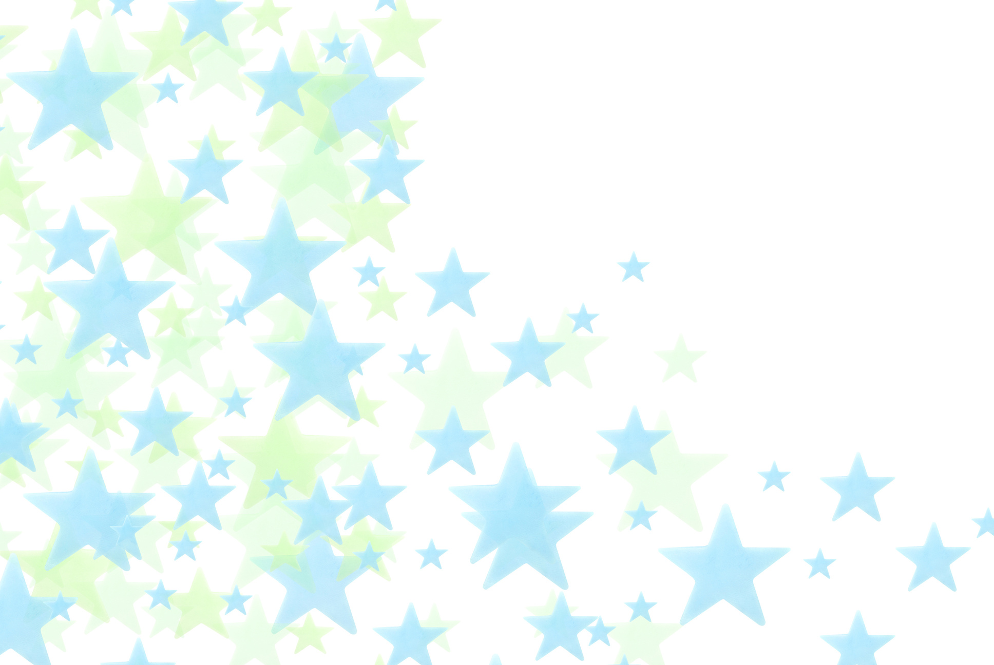 Blue stars on white background